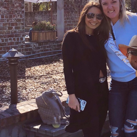 Cotton On High Low Cropped Long Sleeve Shirt Black - Picture 7 of 7